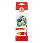 Pastelky KOH-I-NOOR akvarelové 18 ks