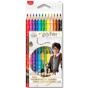 Pastelky Maped Color'Peps Harry Potter trojhranné tenké 12 ks