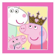 Magický ručníček Peppa Pig Pink