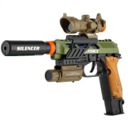 Dětská pistole s doplňky plast na baterie se zvukem