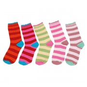Ponožky pruhované dívčí Pidilidi