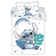 Dětské povlečení do postýlky Lilo and Stitch Rainbow