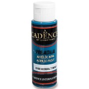 Akrylové barvy Cadence Premium 70ml modrá