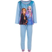 Dívčí pyžamo Anna a Elsa DR modré