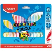 Dětské fixy Maped Color'Peps Jungle 18 barev