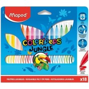 Dětské fixy Maped Color'Peps Jungle 18 barev