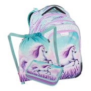 Školní batoh Bagmaster LUMI 26 B malý set