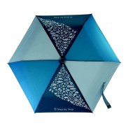 Dětský skládací deštník s magickým efektem, Blue