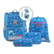 Školní aktovka Step by Step SPACE, Dolphin Finja - 5 dílný set