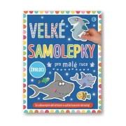 Velké samolepky pro malé ruce - Žraloci