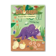 Dinosauři - Obrázkové čtení se samolepkami