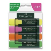Zvýrazňovač Faber-Castell Textliner 48 - sada 4 barev