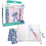 Deník na zámek s magickým perem STITCH