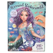 Kreativní sešit Top Model Mermaid, 240 samolepek