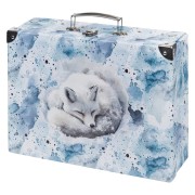 Školní kufřík skládací BAAGL Polar s kováním