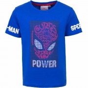 Tričko Spiderman KR blue