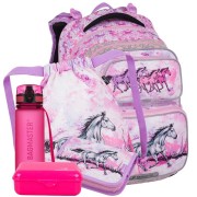 Batoh do školy Bagmaster DOPI 24 A velký set, pláštěnka a doprava zdarma